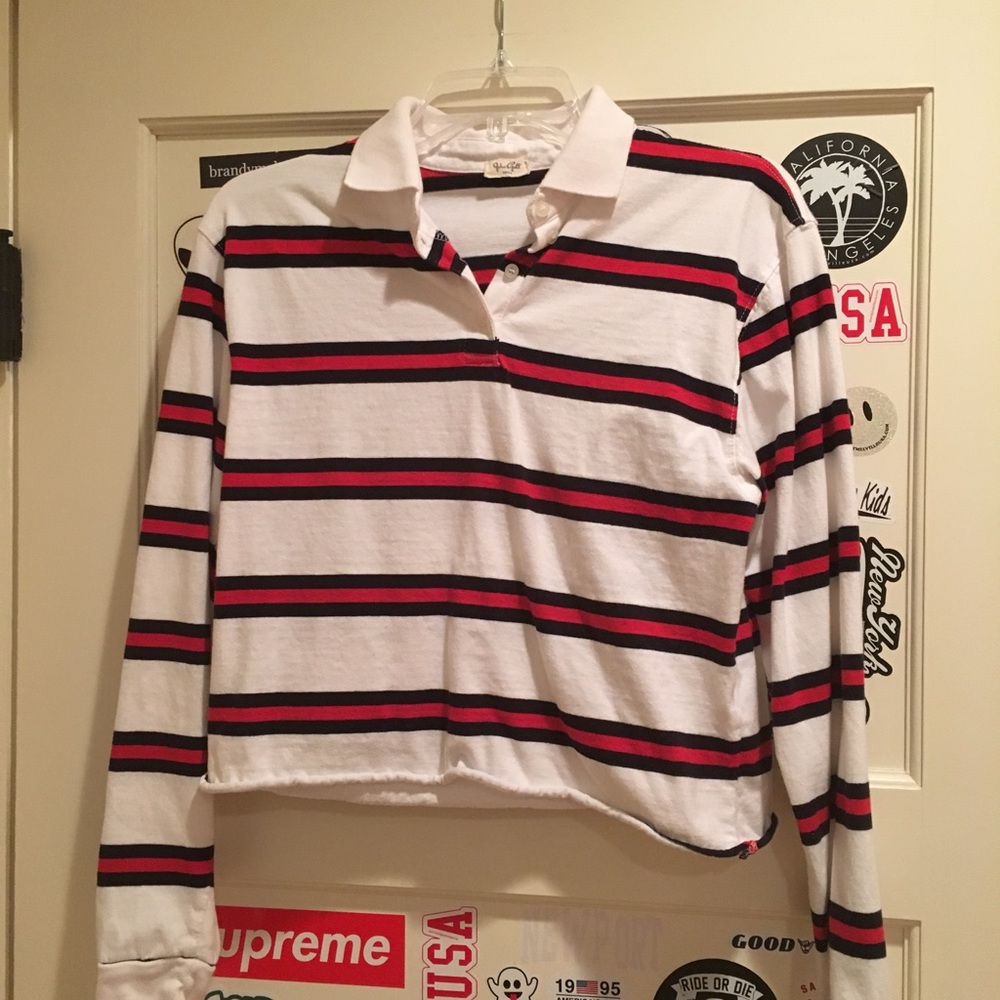 brandy melville stripped top